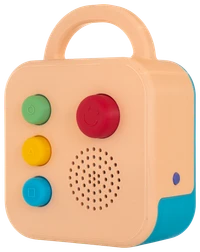 Koobiba with colorful buttons