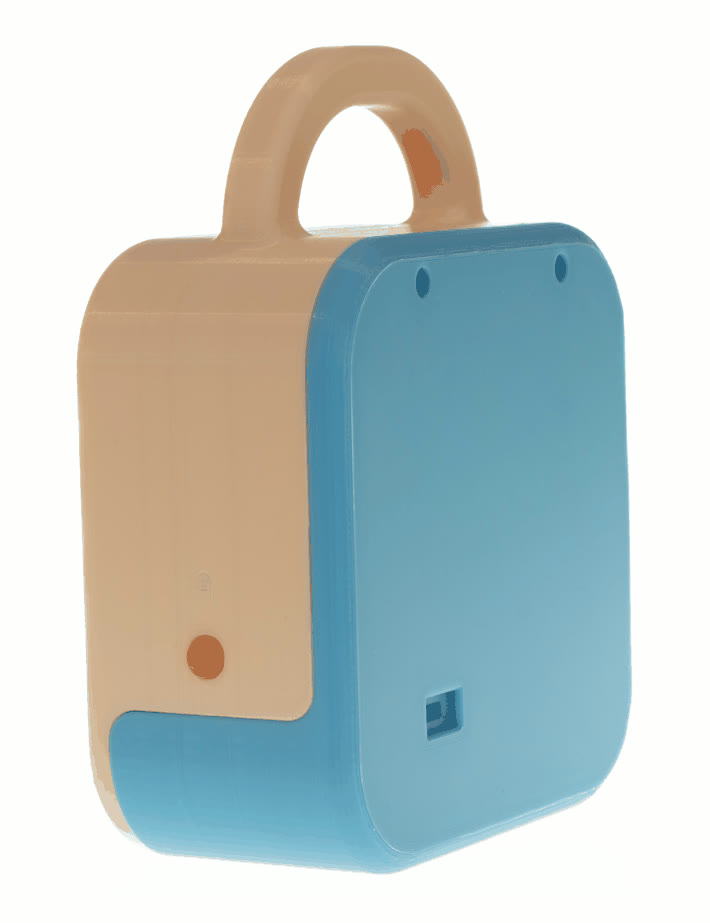 Koobiba device rotating in all color combinations